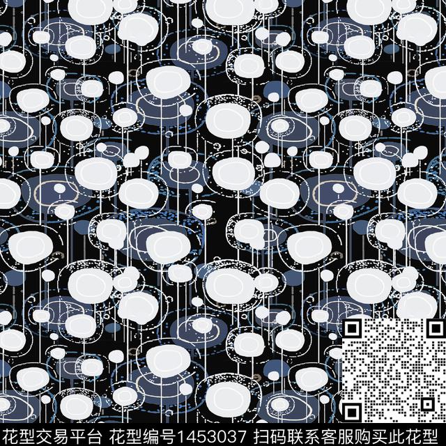 几何大牌风波点传统印花华亿平台下载（图片编号: 1453037） - 瓦栏（Walan）