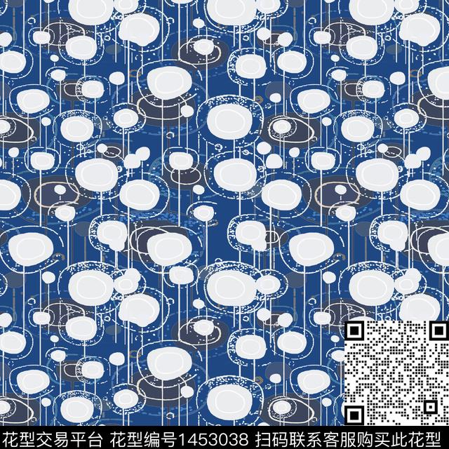 几何大牌风波点传统印花华亿平台下载（图片编号: 1453038） - 瓦栏（Walan）