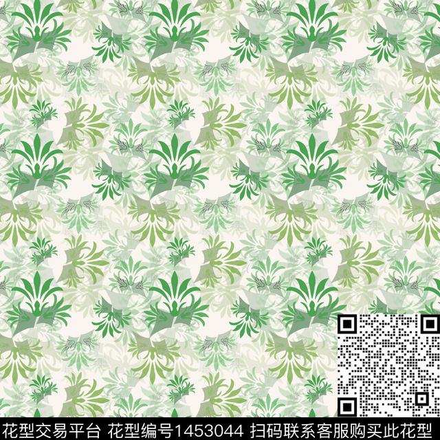 花卉大牌风小碎花传统印花华亿平台下载（图片编号: 1453044） - 瓦栏（Walan）