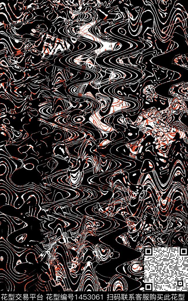 抽象传统印花华亿平台下载（图片编号: 1453061） - 瓦栏（Walan）