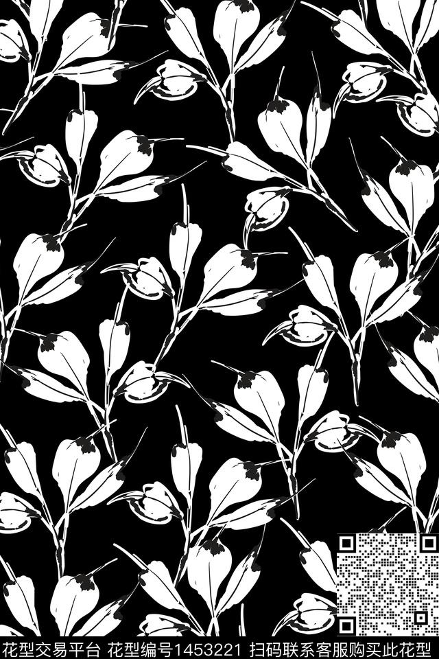 女装花卉大牌风数码印花华亿平台下载（图片编号: 1453221） - 瓦栏（Walan）