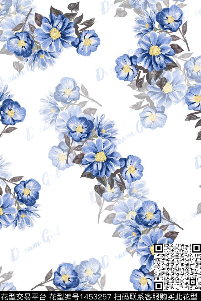 绿植树叶雪纺大牌风数码印花华亿平台下载（图片编号: 1453257） - 瓦栏（Walan）