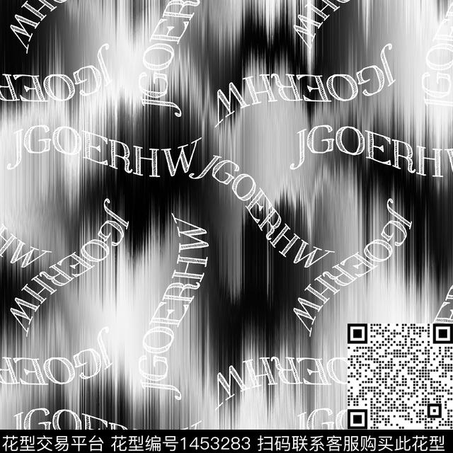 字母几何数码华亿平台数码印花华亿平台下载（图片编号: 1453283） - 瓦栏（Walan）