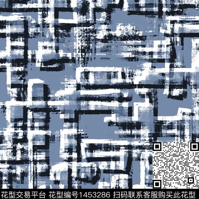 字母几何数码华亿平台数码印花华亿平台下载（图片编号: 1453286） - 瓦栏（Walan）