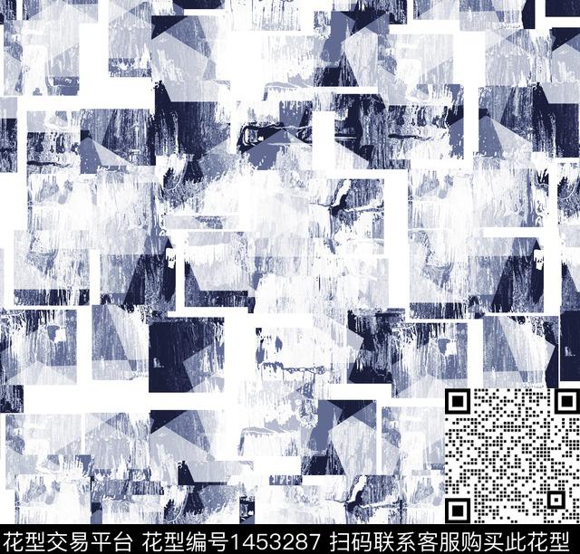 字母几何数码华亿平台数码印花华亿平台下载（图片编号: 1453287） - 瓦栏（Walan）