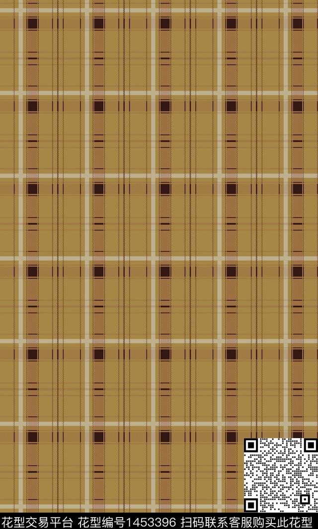 格子几何条纹数码印花华亿平台下载（图片编号: 1453396） - 瓦栏（Walan）