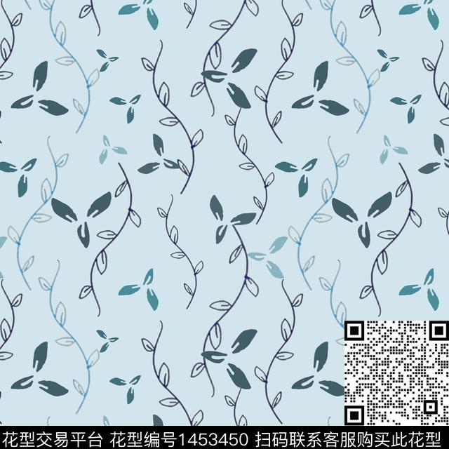 男装花卉小碎花传统印花华亿平台下载（图片编号: 1453450） - 瓦栏（Walan）