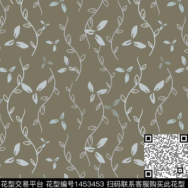 男装花卉小碎花传统印花华亿平台下载（图片编号: 1453453） - 瓦栏（Walan）