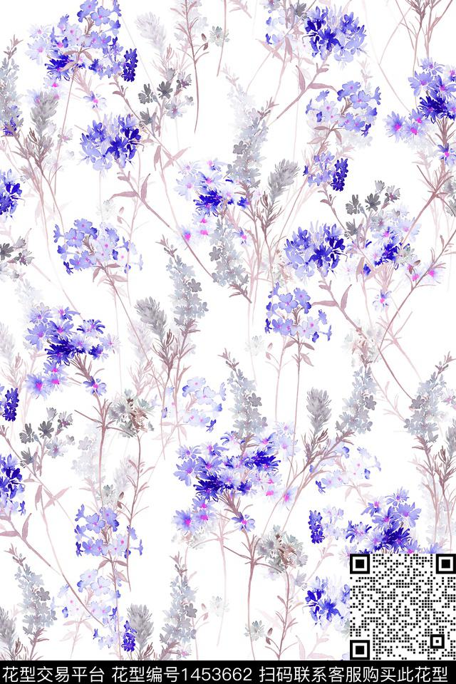 大牌风年轻女性真丝数码印花华亿平台下载（图片编号: 1453662） - 瓦栏（Walan）