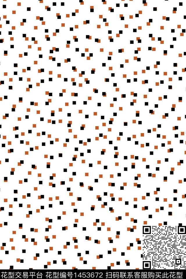 几何大牌风年轻女性数码印花华亿平台下载（图片编号: 1453672） - 瓦栏（Walan）