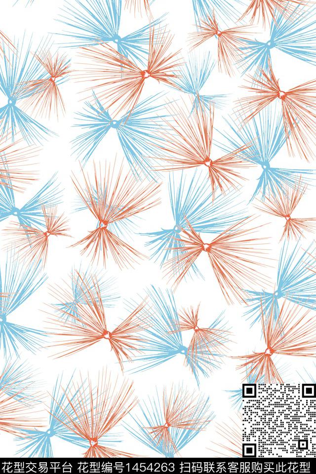 大牌风小清新趣味数码印花华亿平台下载（图片编号: 1454263） - 瓦栏（Walan）