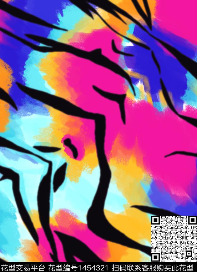 民族花卉趋势华亿平台定位花传统印花华亿平台下载（图片编号: 1454321） - 瓦栏（Walan）