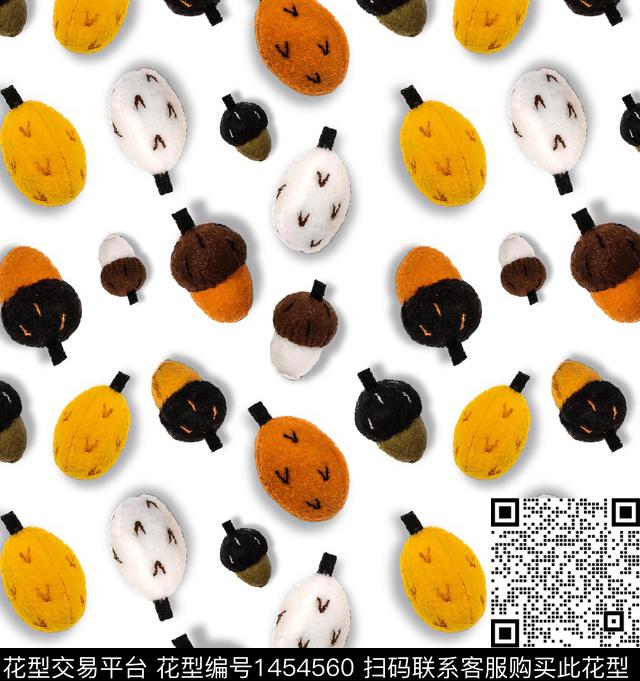 坚果松子童装数码印花华亿平台下载（图片编号: 1454560） - 瓦栏（Walan）