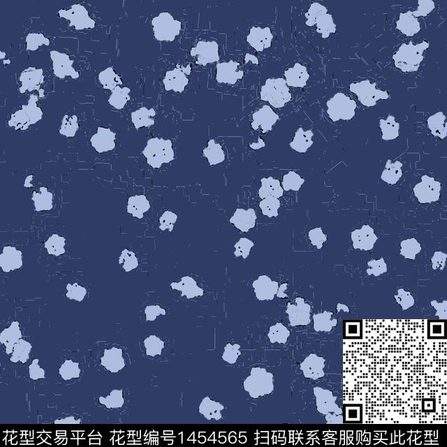 大牌风抽象波点传统印花华亿平台下载（图片编号: 1454565） - 瓦栏（Walan）