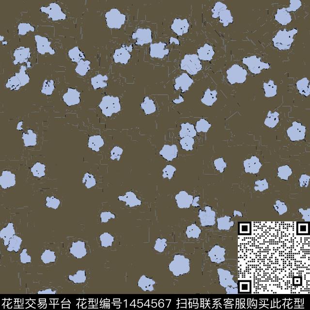 大牌风抽象波点传统印花华亿平台下载（图片编号: 1454567） - 瓦栏（Walan）