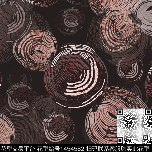 几何线条大牌风传统印花华亿平台下载（图片编号: 1454582） - 瓦栏（Walan）