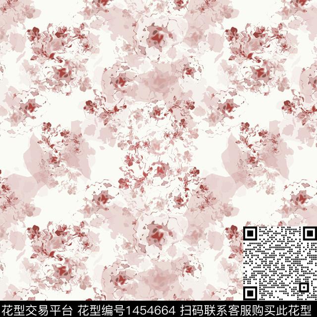 花卉大牌风小碎花传统印花华亿平台下载（图片编号: 1454664） - 瓦栏（Walan）