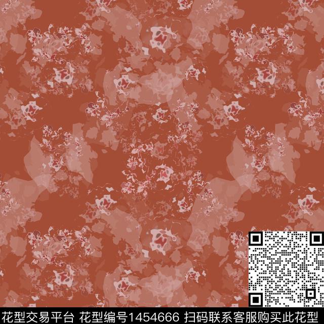 花卉大牌风小碎花传统印花华亿平台下载（图片编号: 1454666） - 瓦栏（Walan）