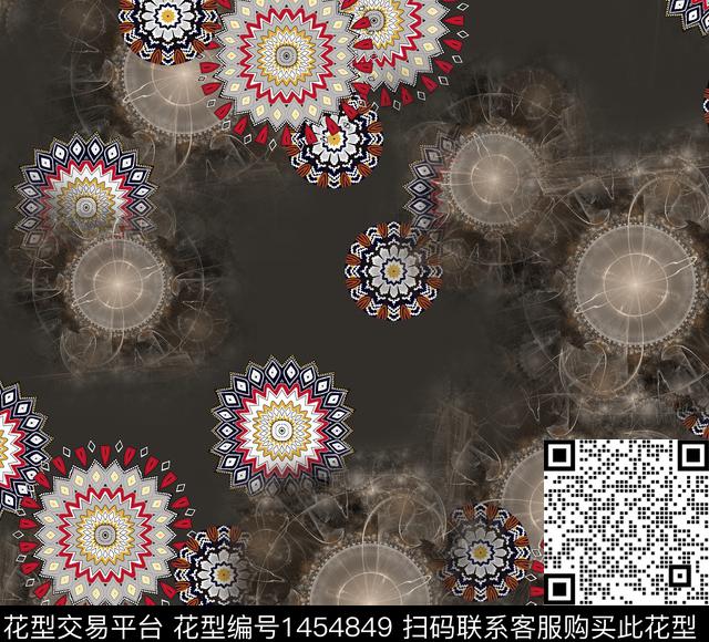 连衣裙女装民族风传统印花华亿平台下载（图片编号: 1454849） - 瓦栏（Walan）