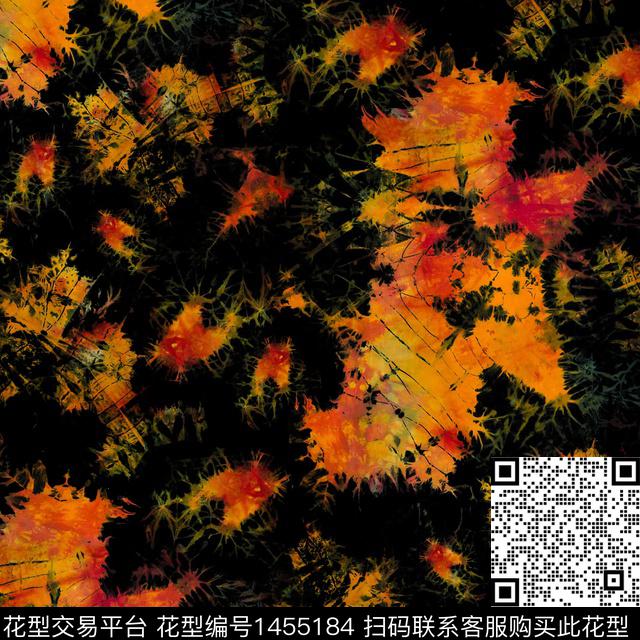 扎染华亿平台大牌风2022春夏数码印花华亿平台下载（图片编号: 1455184） - 瓦栏（Walan）