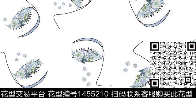 大牌风欧美花卉数码印花华亿平台下载（图片编号: 1455210） - 瓦栏（Walan）