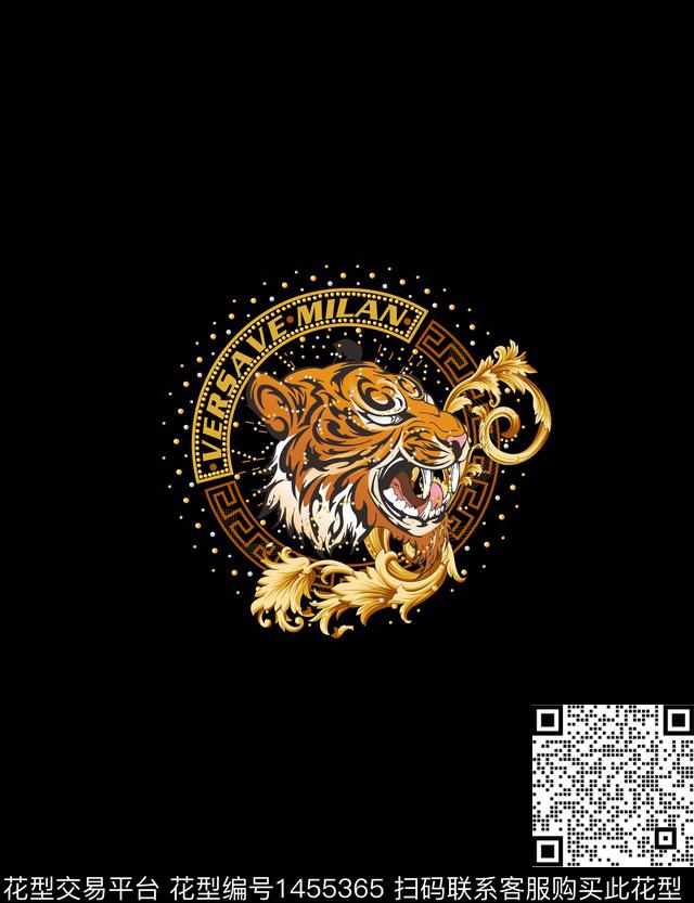 定位花趋势华亿平台老虎数码印花华亿平台下载（图片编号: 1455365） - 瓦栏（Walan）