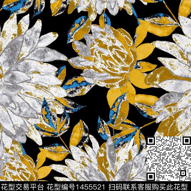 民族花卉彩底花卉泳装华亿平台数码印花华亿平台下载（图片编号: 1455521） - 瓦栏（Walan）