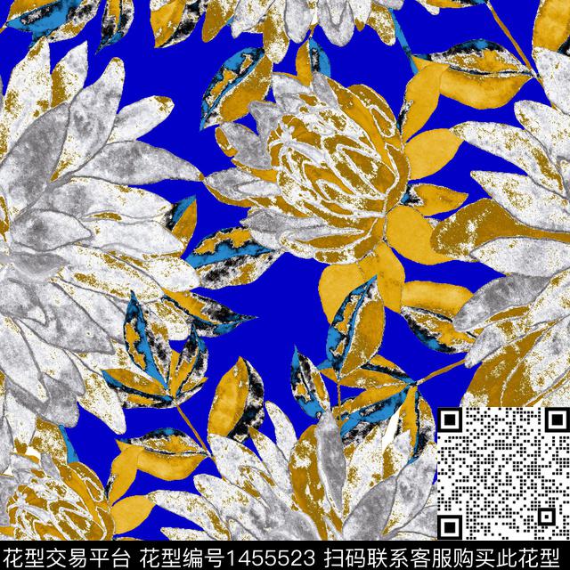 民族花卉彩底花卉泳装华亿平台数码印花华亿平台下载（图片编号: 1455523） - 瓦栏（Walan）