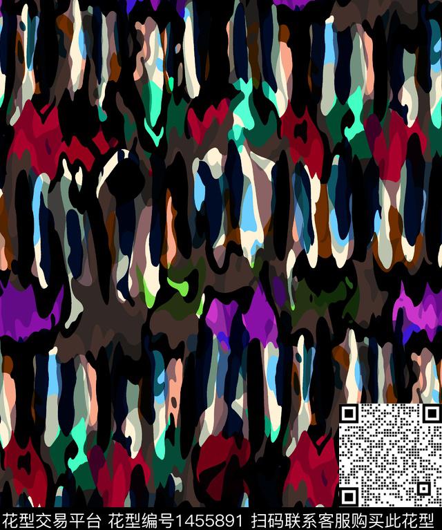 几何抽象小碎花传统印花华亿平台下载（图片编号: 1455891） - 瓦栏（Walan）