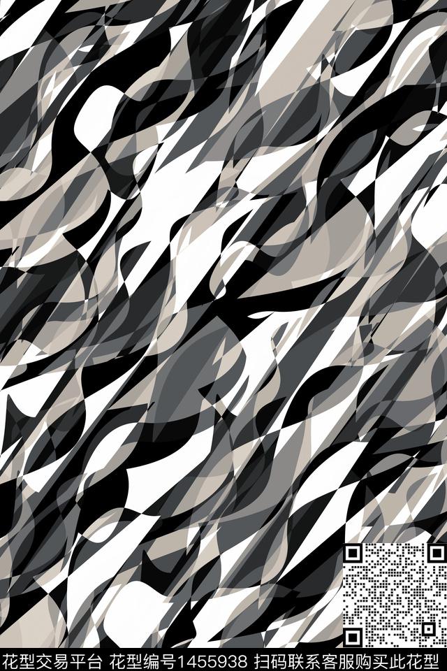 抽象男装户外家居服传统印花华亿平台下载（图片编号: 1455938） - 瓦栏（Walan）