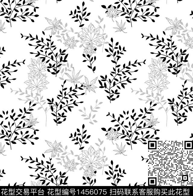 连衣裙女装花卉数码印花华亿平台下载（图片编号: 1456075） - 瓦栏（Walan）