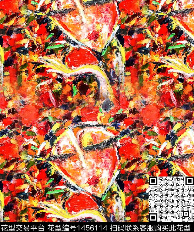 油画华亿平台数码印花华亿平台下载（图片编号: 1456114） - 瓦栏（Walan）