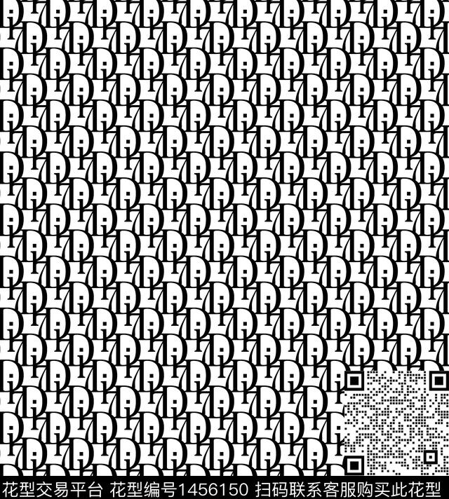 时尚几何字母传统印花华亿平台下载（图片编号: 1456150） - 瓦栏（Walan）