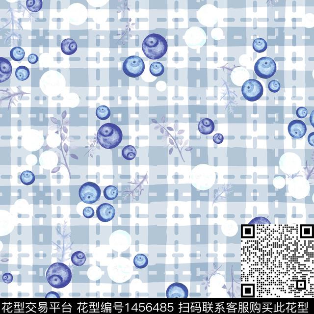 水果雪纺年轻女性数码印花华亿平台下载（图片编号: 1456485） - 瓦栏（Walan）