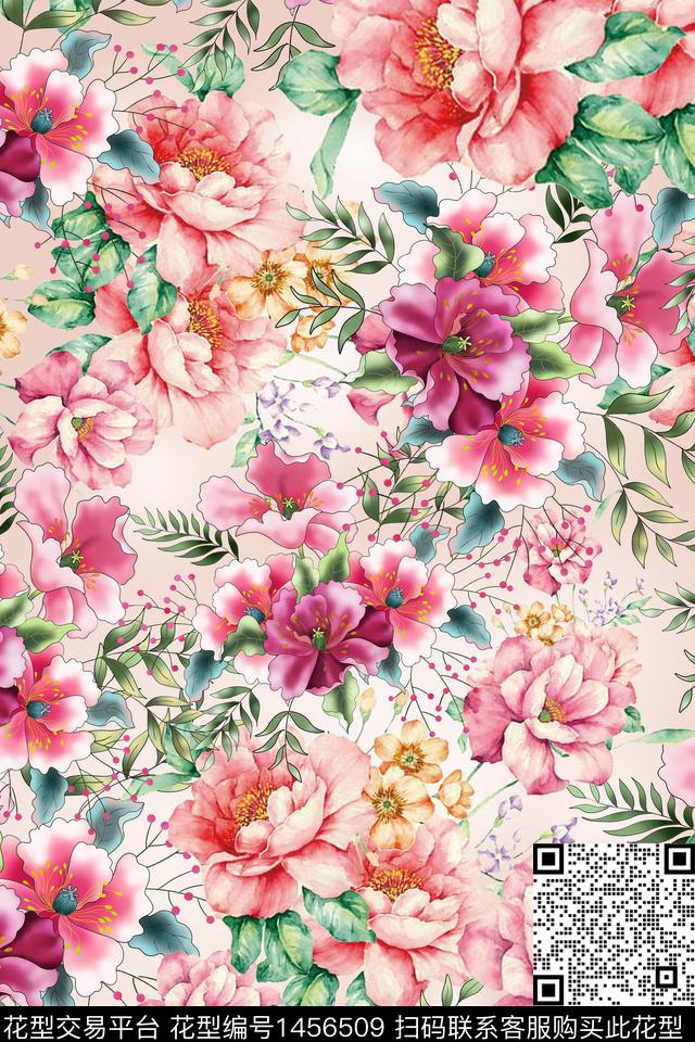 扎染华亿平台大牌风运动数码印花华亿平台下载（图片编号: 1456509） - 瓦栏（Walan）