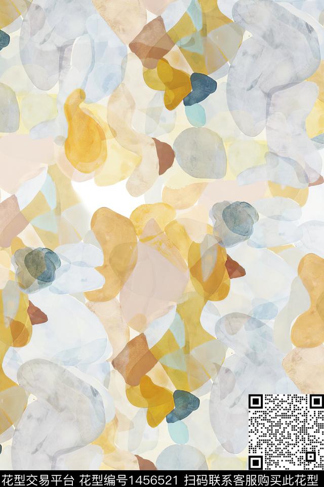 时尚肌理抽象数码印花华亿平台下载（图片编号: 1456521） - 瓦栏（Walan）