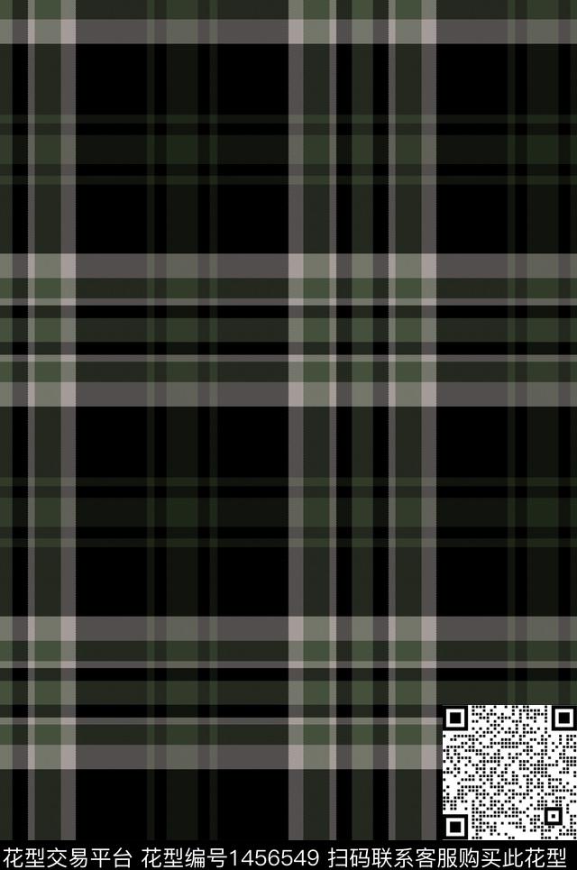格子时尚大牌风传统印花华亿平台下载（图片编号: 1456549） - 瓦栏（Walan）