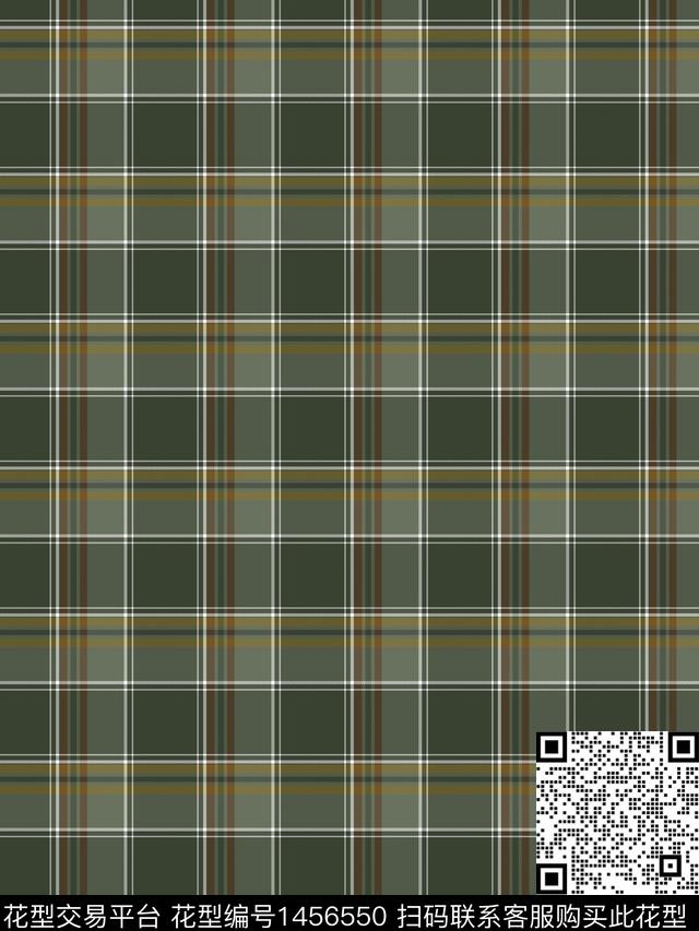 格子时尚大牌风传统印花华亿平台下载（图片编号: 1456550） - 瓦栏（Walan）