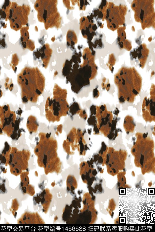 年轻女性扎染华亿平台大牌风数码印花华亿平台下载（图片编号: 1456588） - 瓦栏（Walan）