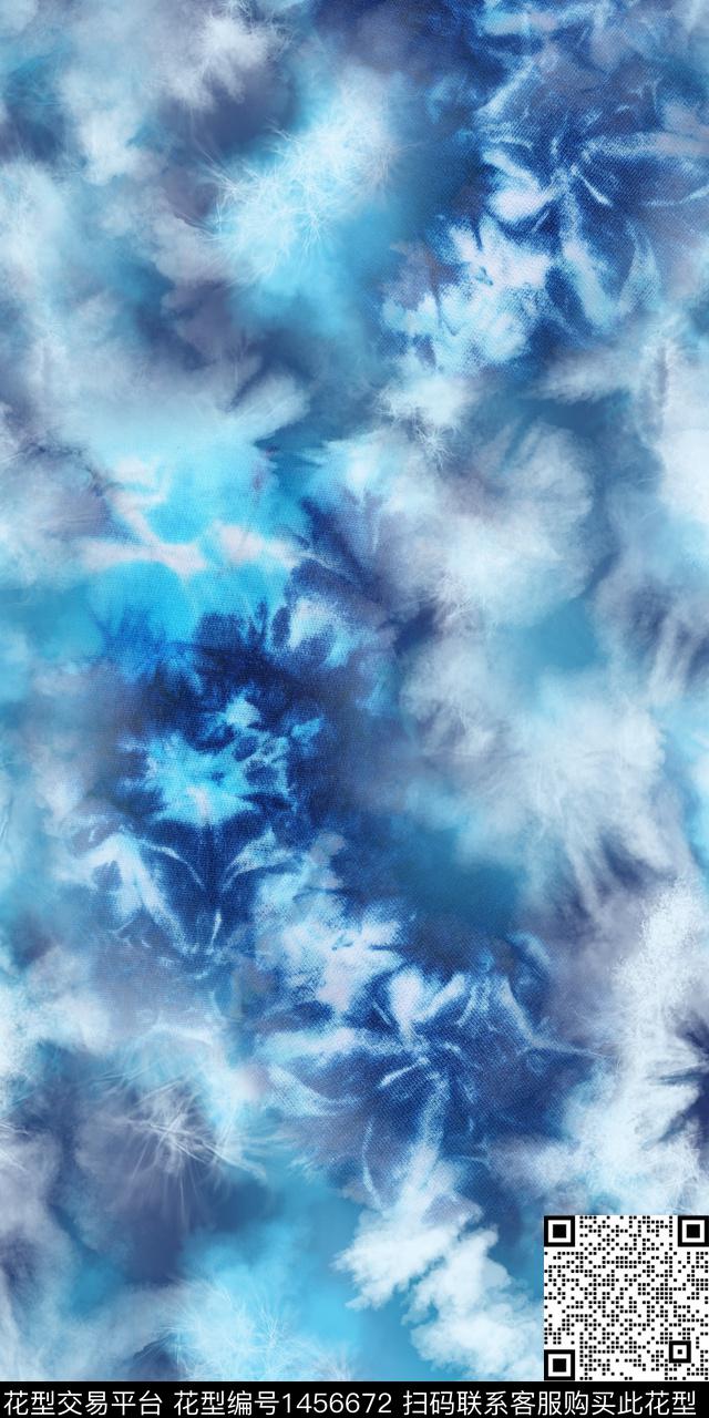 肌理抽象数码印花华亿平台下载（图片编号: 1456672） - 瓦栏（Walan）