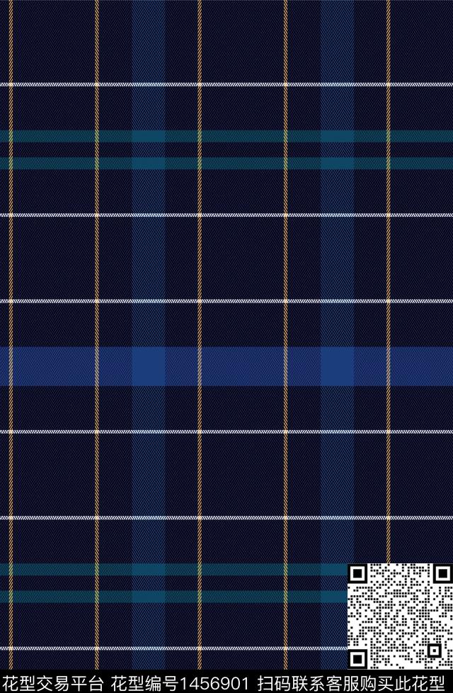 时尚格子大牌风传统印花华亿平台下载（图片编号: 1456901） - 瓦栏（Walan）