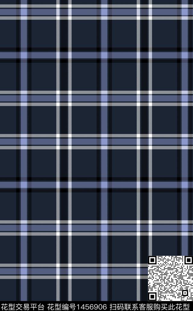 时尚格子大牌风传统印花华亿平台下载（图片编号: 1456906） - 瓦栏（Walan）