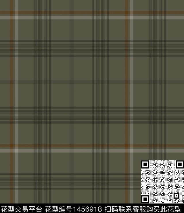 时尚格子大牌风传统印花华亿平台下载（图片编号: 1456918） - 瓦栏（Walan）