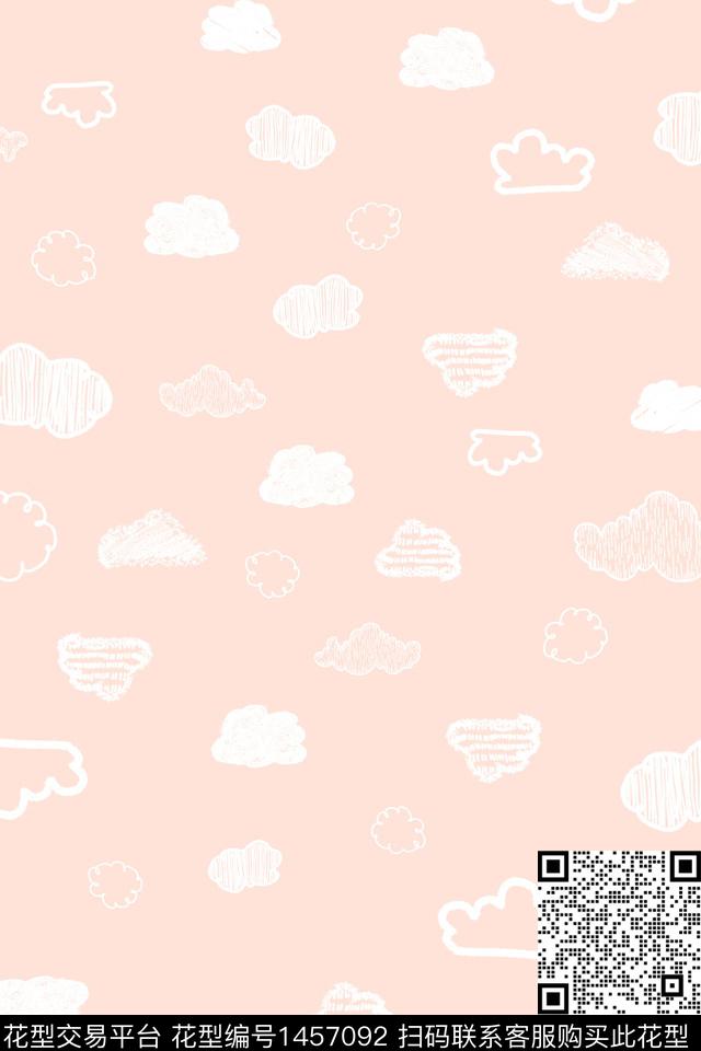 简约少女数码印花华亿平台下载（图片编号: 1457092） - 瓦栏（Walan）