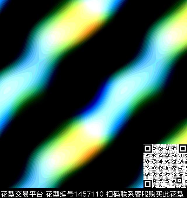 几何定位花扎染华亿平台数码印花华亿平台下载（图片编号: 1457110） - 瓦栏（Walan）