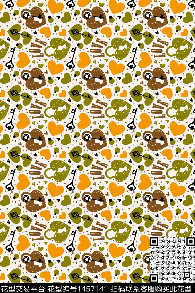 童装几何字母数码印花华亿平台下载（图片编号: 1457141） - 瓦栏（Walan）