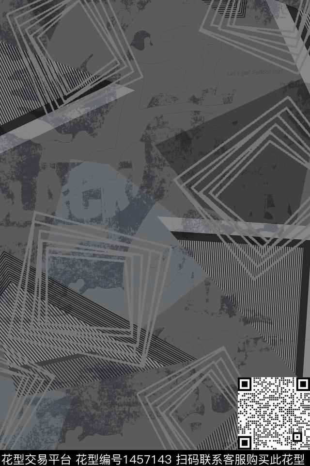 线条男装传统华亿平台传统印花华亿平台下载（图片编号: 1457143） - 瓦栏（Walan）