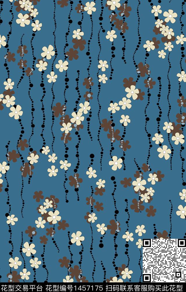 连衣裙女装休闲数码印花华亿平台下载（图片编号: 1457175） - 瓦栏（Walan）