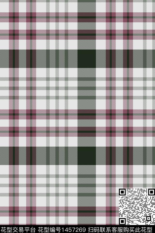 时尚格子大牌风传统印花华亿平台下载（图片编号: 1457269） - 瓦栏（Walan）