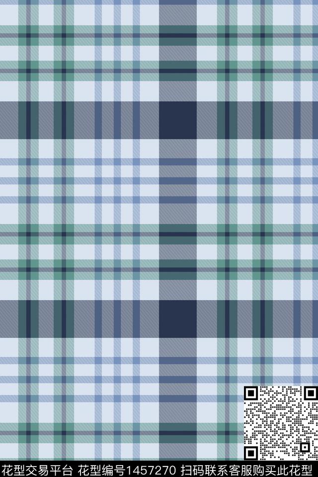 时尚格子大牌风传统印花华亿平台下载（图片编号: 1457270） - 瓦栏（Walan）